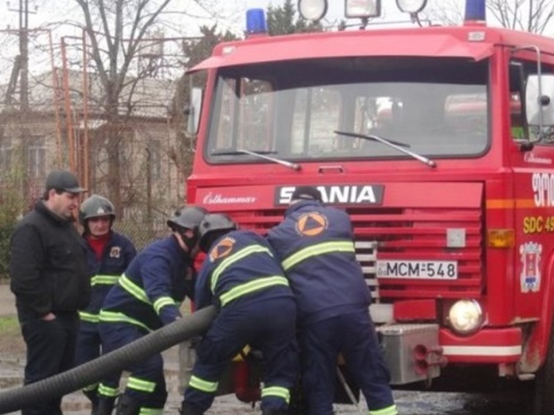 სოფელ წინანდალში საცხოვრებელი სახლი დაიწვა